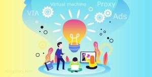 Dùng Proxy nuôi VIA chạy quảng cáo trên máy ảo VMware