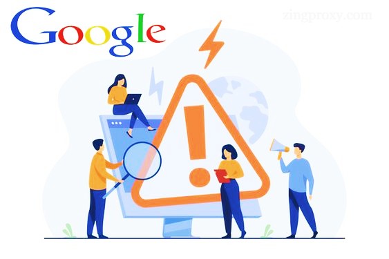 Những cảnh báo có thể xuất hiện từ Google
