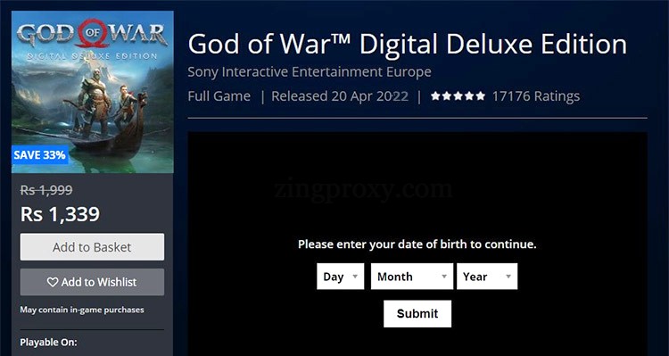 Ưu đãi lớn hơn nếu mua phụ kiện trên God of War với IP US
