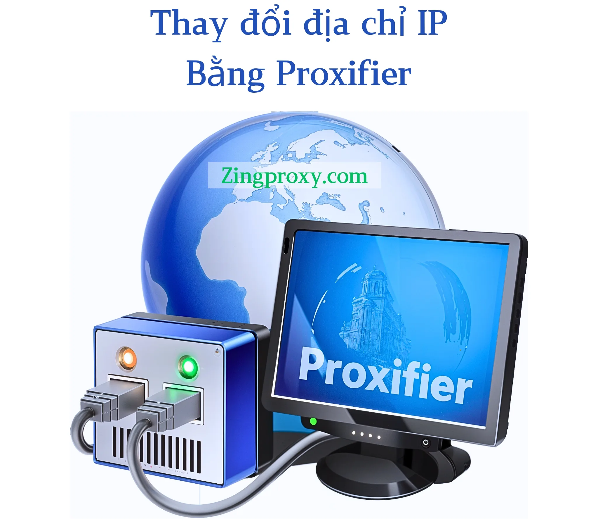 Thay đổi địa chỉ IP Bằng Proxifier
