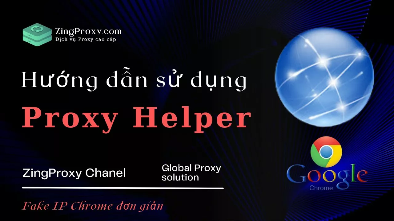 Cách đăng nhập proxy trên tiện ích proxy helper